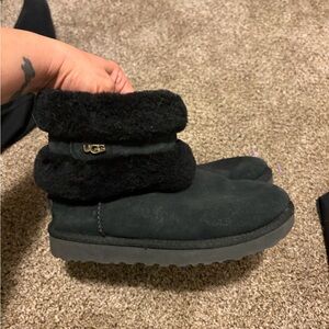 UGG Charcoal Suede Ankle Boots